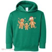 Christmas Gingerbread Cookie Family Cute Toddler Hoodie thumb 0