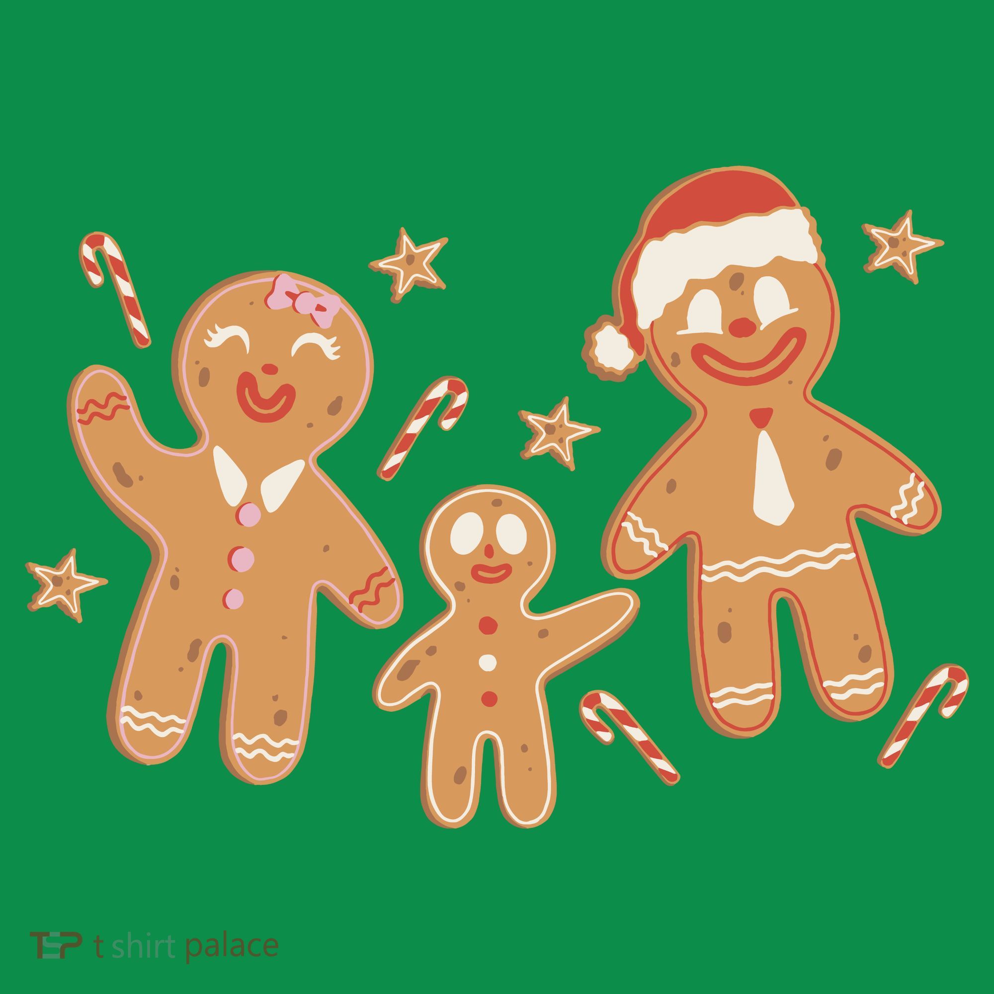 Christmas Gingerbread Cookie Family Cute Kids Sweatshirt