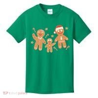 Christmas Gingerbread Cookie Family Cute Kids T-Shirt thumb 0
