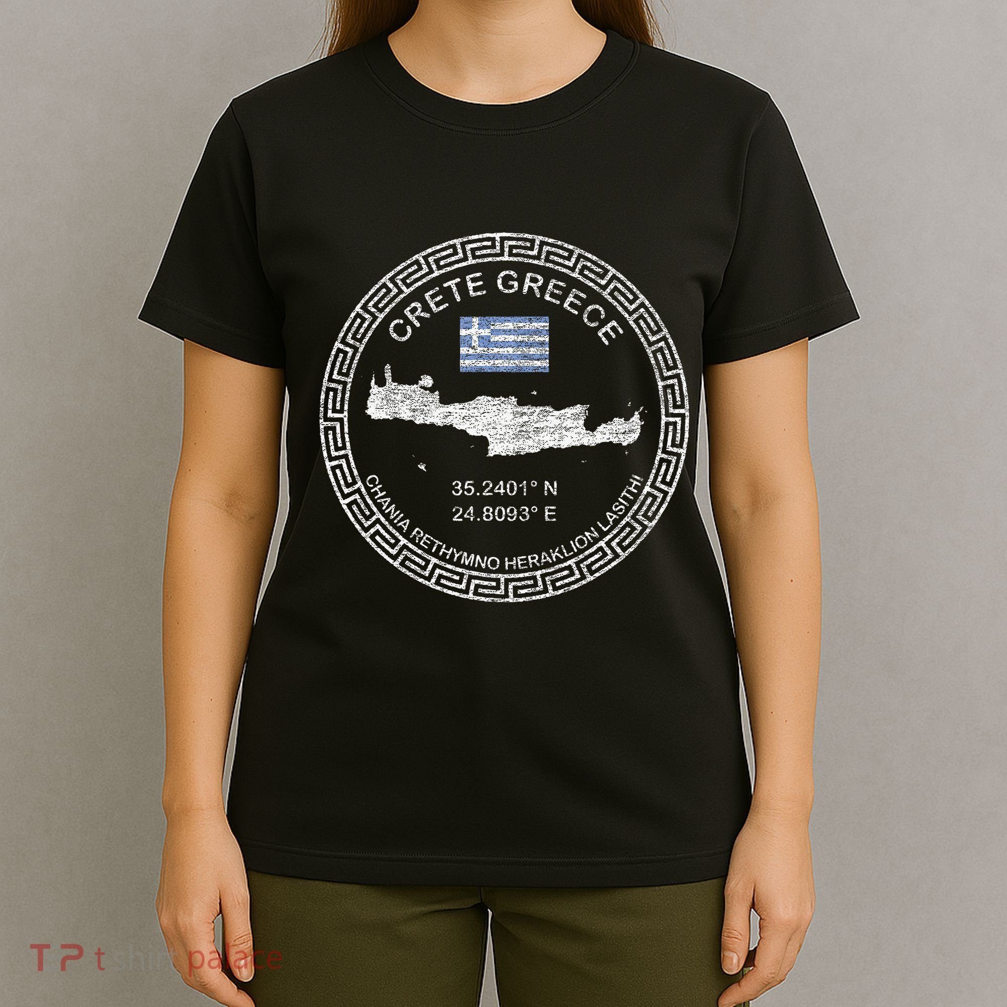 Crete Greece Chania Heraklion Rethymno Lasithi Crete T-Shirt