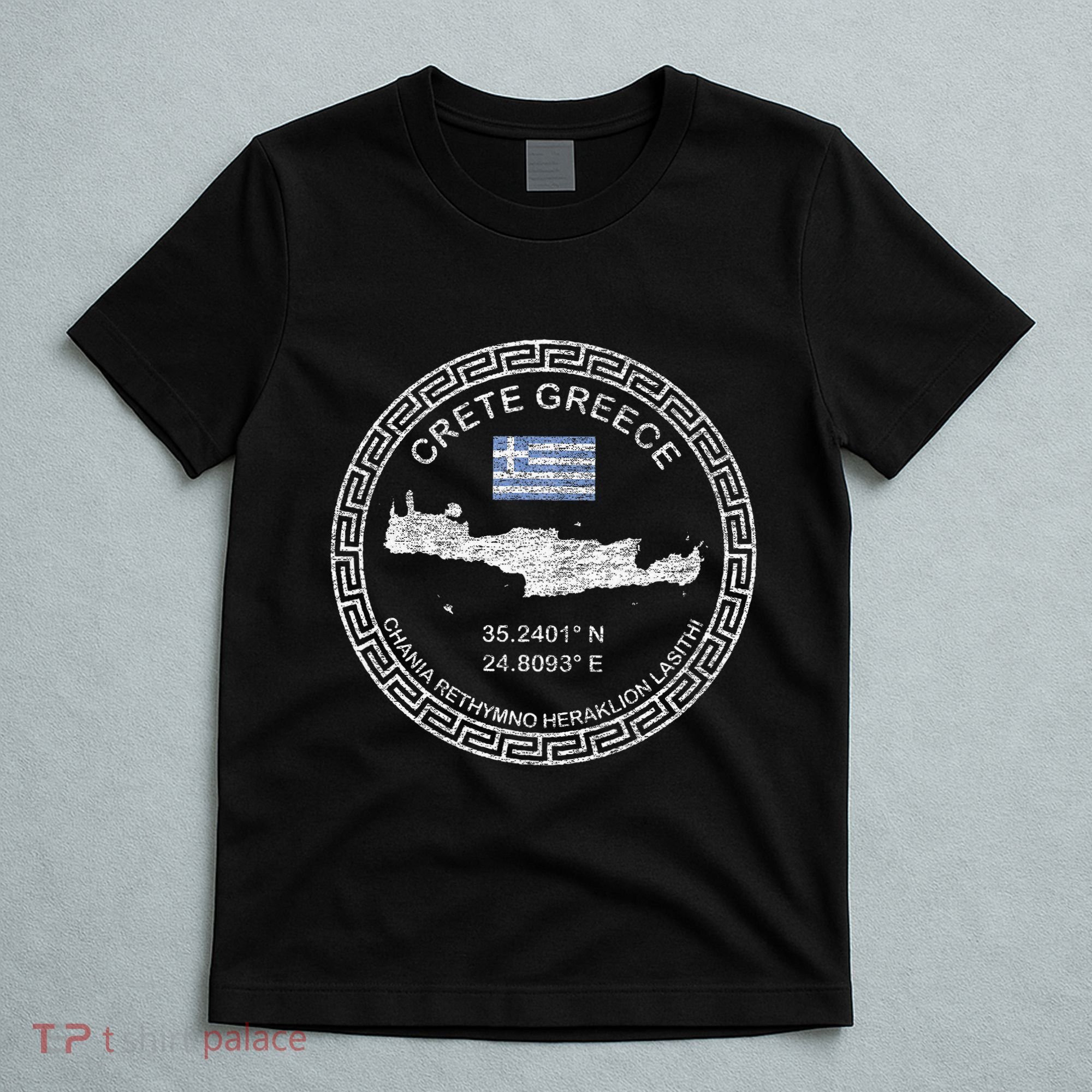 Crete Greece Chania Heraklion Rethymno Lasithi Crete T-Shirt