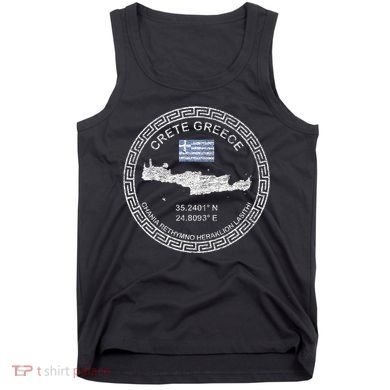 Crete Greece Chania Heraklion Rethymno Lasithi Crete Tank Top