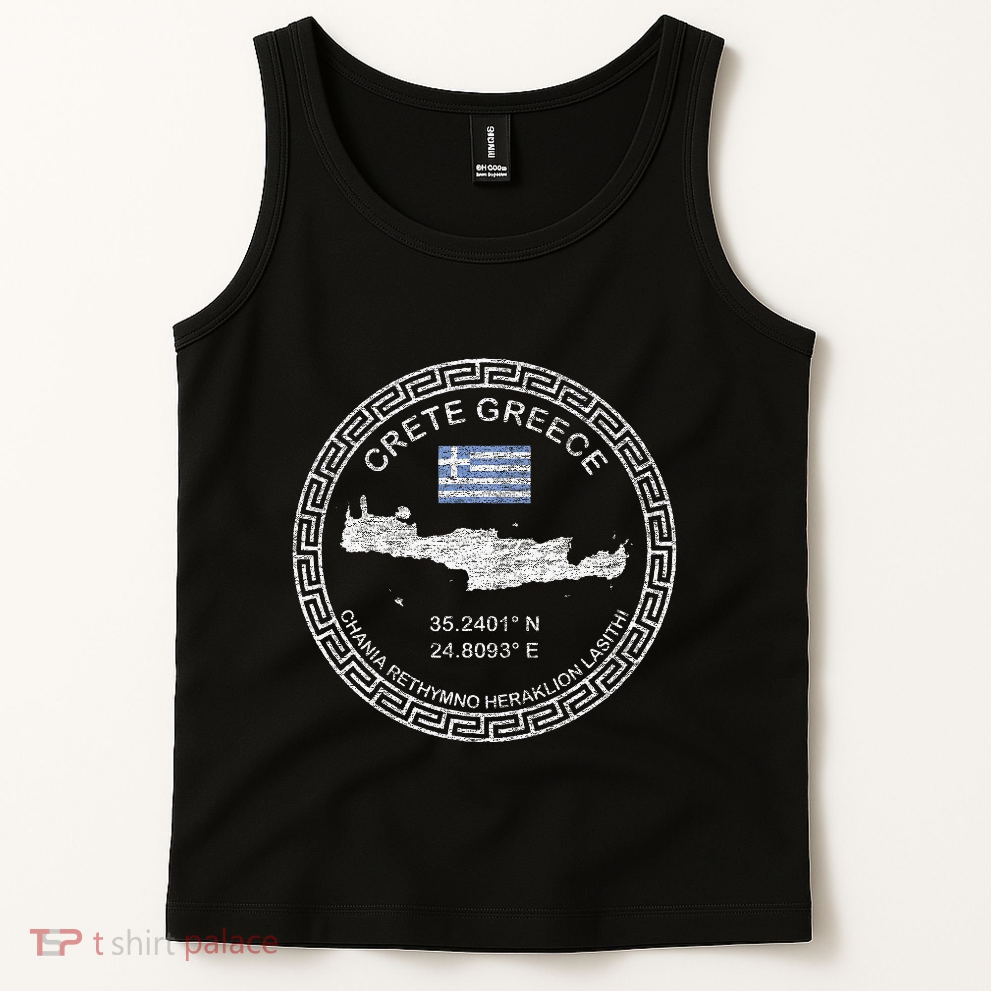 Crete Greece Chania Heraklion Rethymno Lasithi Crete Tank Top