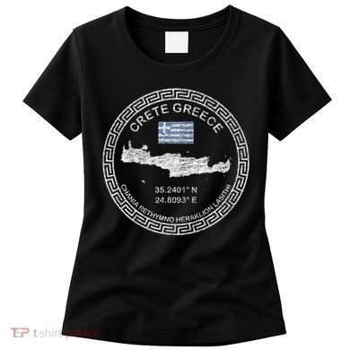 Crete Greece Chania Heraklion Rethymno Lasithi Crete Women's T-Shirt
