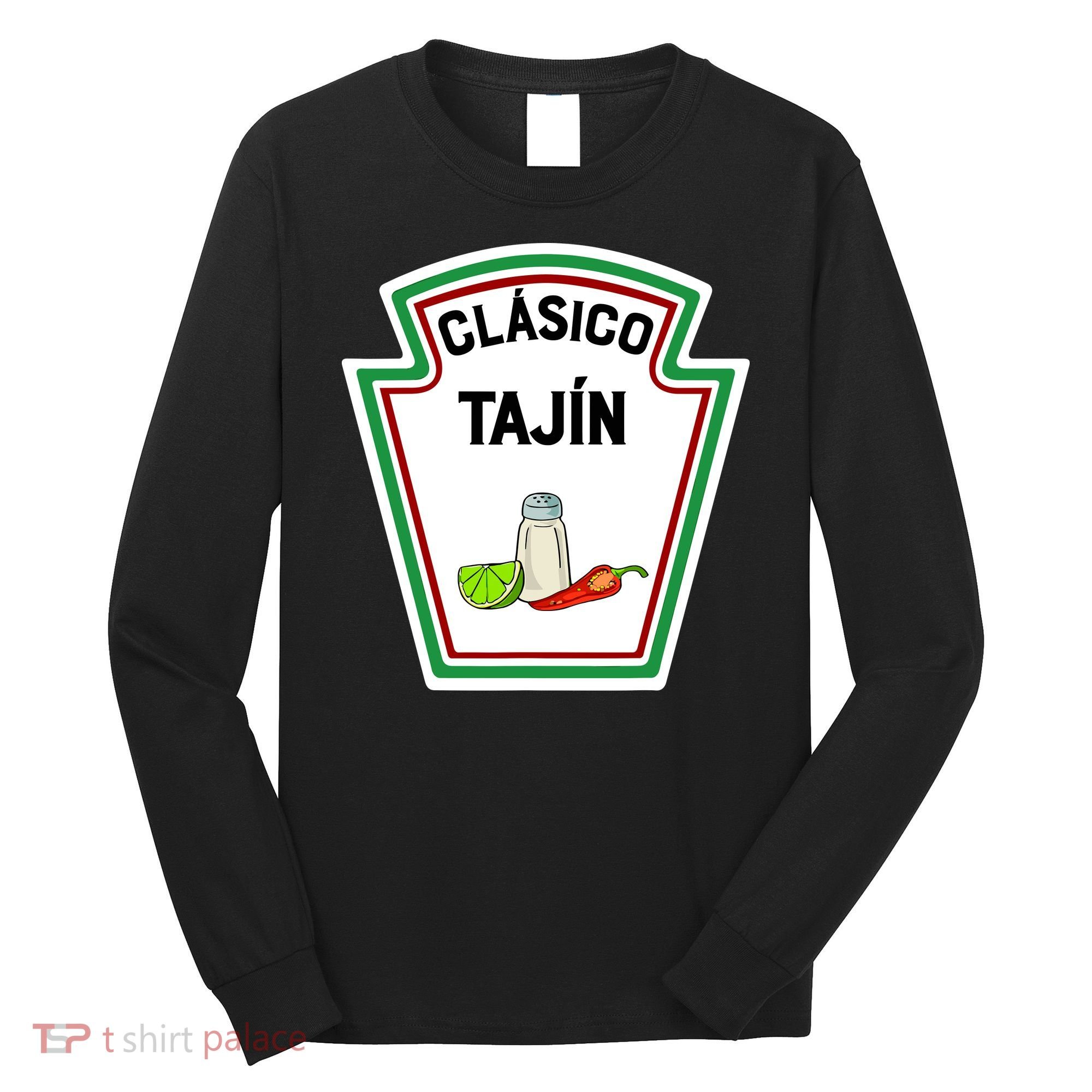 Cute Group Condiments Halloween Costume Family CláSico TajíN Long Sleeve Shirt