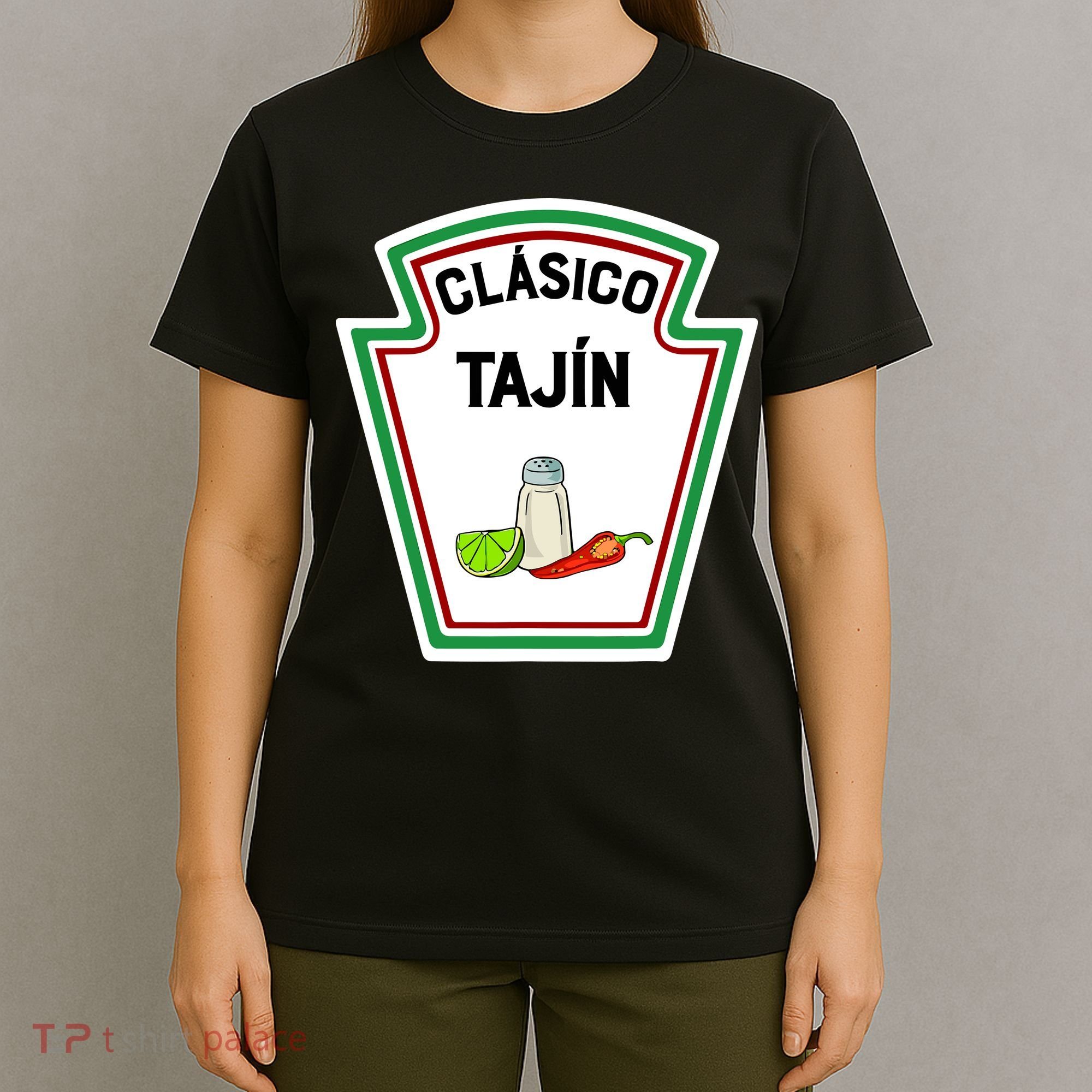 Cute Group Condiments Halloween Costume Family CláSico TajíN T-Shirt