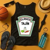 Cute Group Condiments Halloween Costume Family CláSico TajíN Tank Top thumb 4
