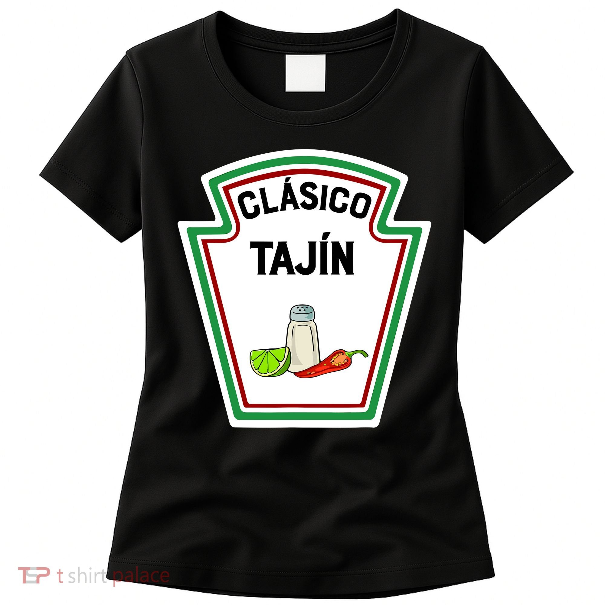Cute Group Condiments Halloween Costume Family CláSico TajíN Women's T-Shirt