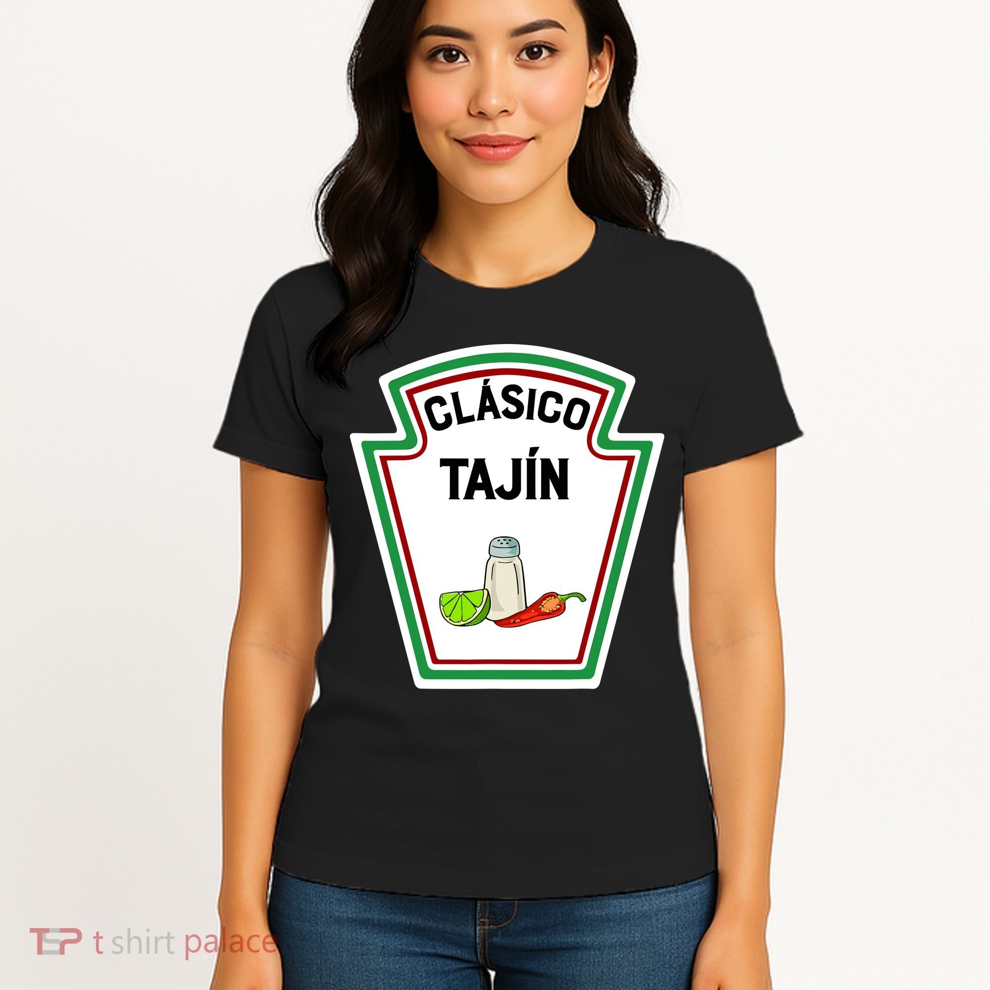 Cute Group Condiments Halloween Costume Family CláSico TajíN Women's T-Shirt