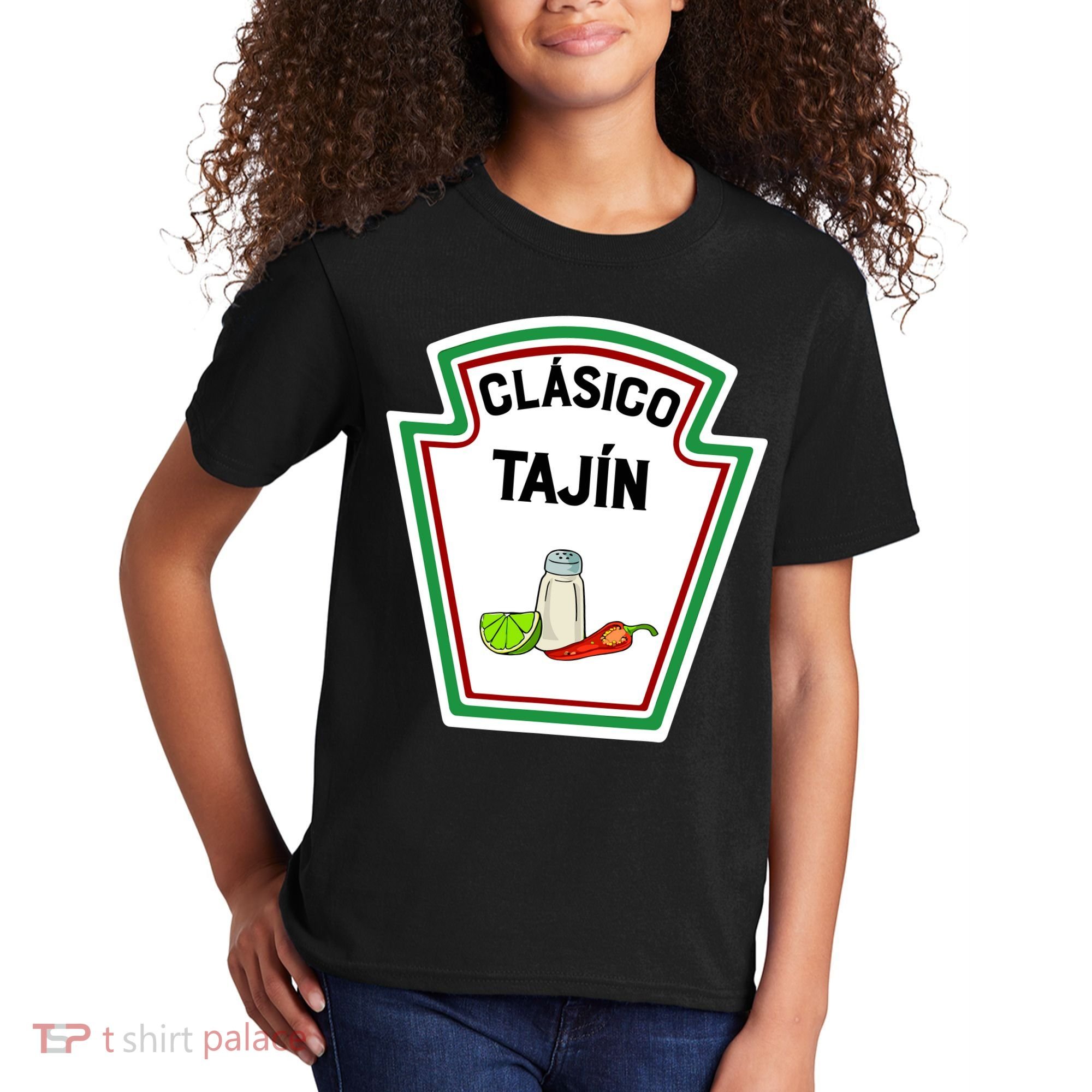 Cute Group Condiments Halloween Costume Family CláSico TajíN Kids T-Shirt