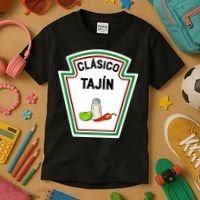 Cute Group Condiments Halloween Costume Family CláSico TajíN Kids T-Shirt thumb 3