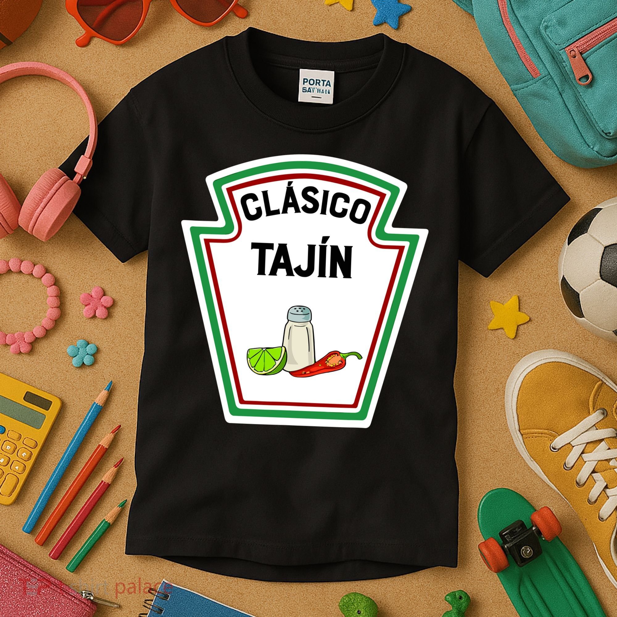 Cute Group Condiments Halloween Costume Family CláSico TajíN Kids T-Shirt