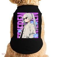 Cool Graphic Chill Day With Frieren Doggie Tank thumb 0