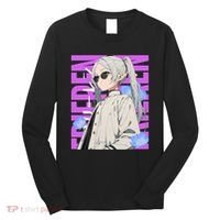 Cool Graphic Chill Day With Frieren Long Sleeve Shirt thumb 0