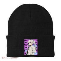 Cool Graphic Chill Day With Frieren Beanie thumb 0