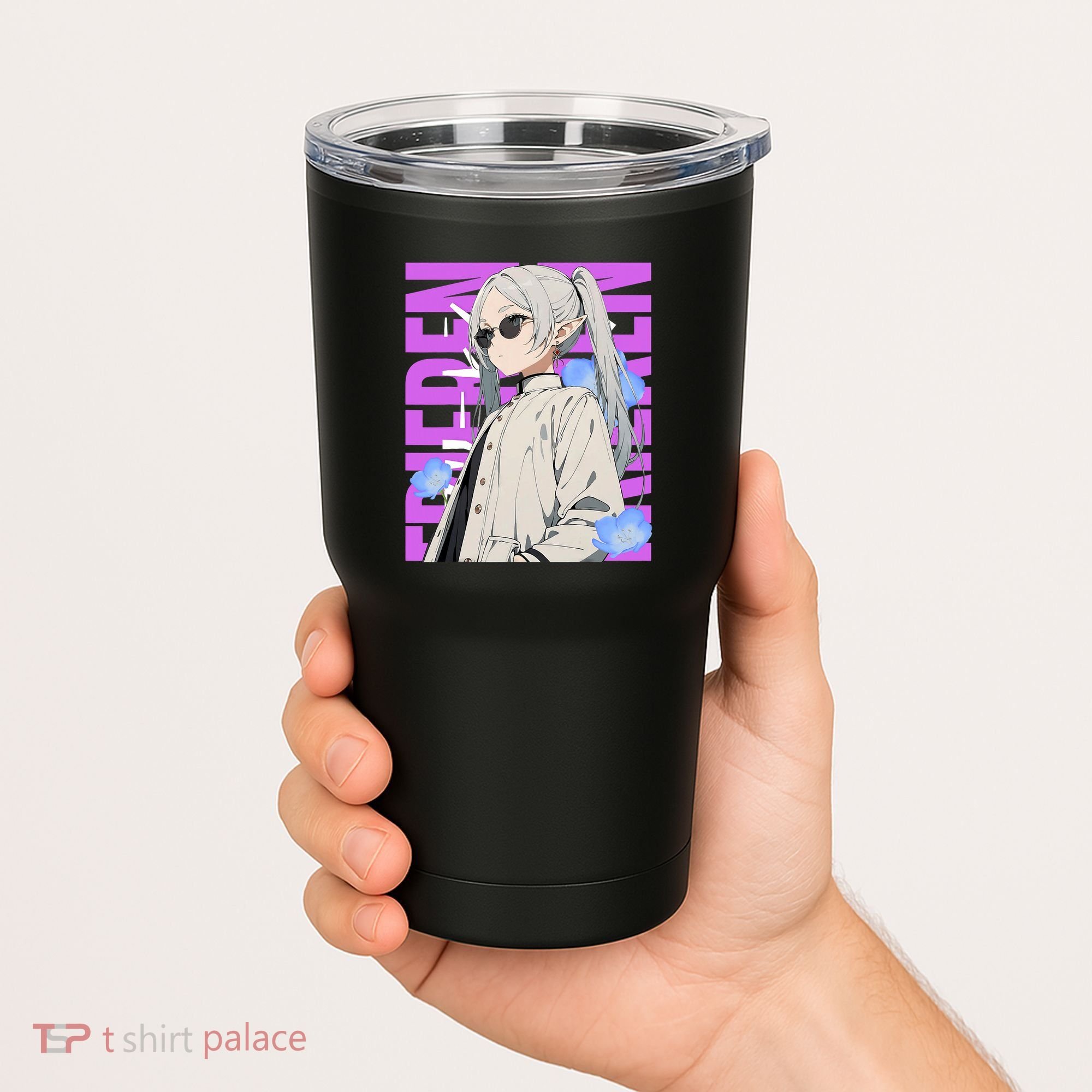 Cool Graphic Chill Day With Frieren Tumbler