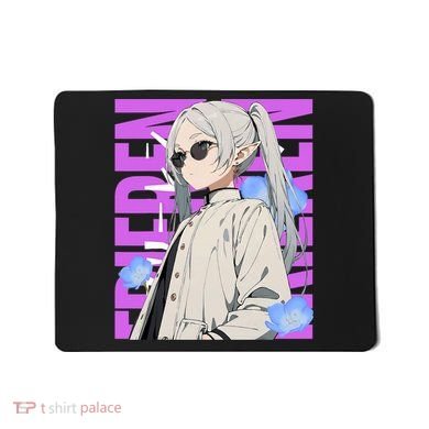 Cool Graphic Chill Day With Frieren Mousepad