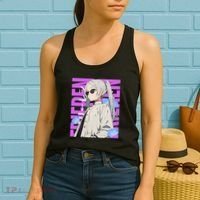 Cool Graphic Chill Day With Frieren Women's Tank Top thumb 2