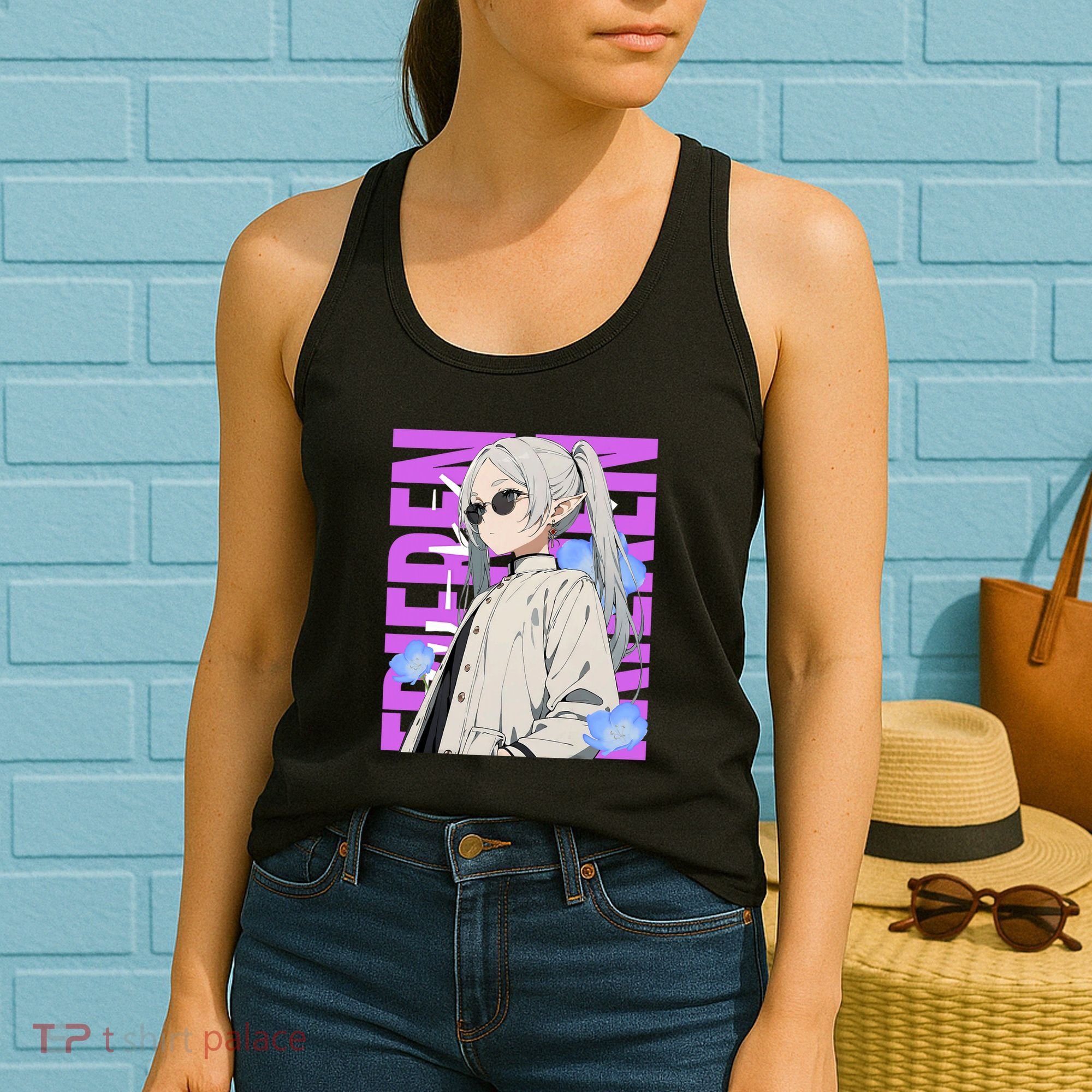 Cool Graphic Chill Day With Frieren Women's Tank Top