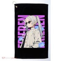 Cool Graphic Chill Day With Frieren Golf Towel thumb 0