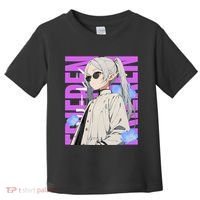 Cool Graphic Chill Day With Frieren Toddler T-Shirt thumb 0