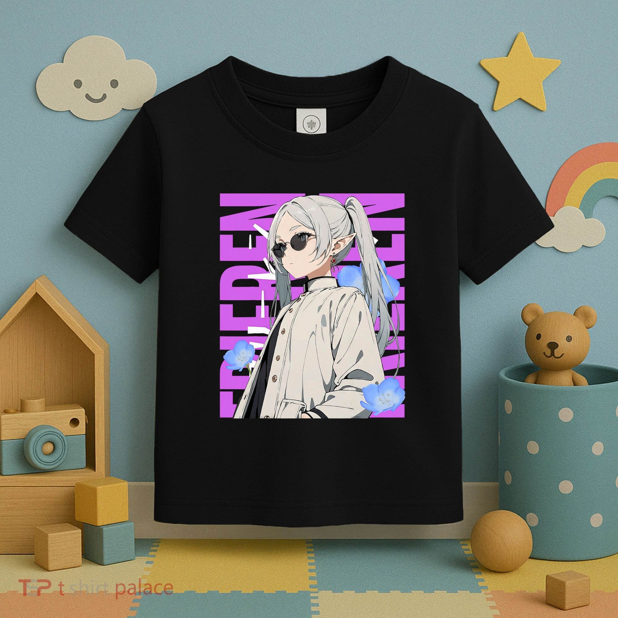 Cool Graphic Chill Day With Frieren Toddler T-Shirt