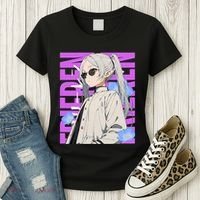 Cool Graphic Chill Day With Frieren Women's T-Shirt thumb 3