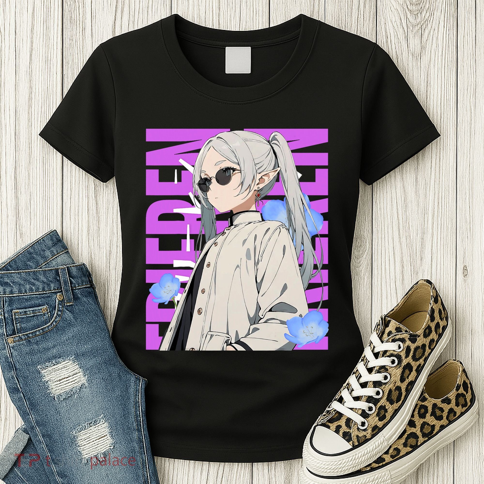 Cool Graphic Chill Day With Frieren Women's T-Shirt