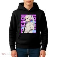 Cool Graphic Chill Day With Frieren Kids Hoodie thumb 4