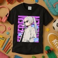 Cool Graphic Chill Day With Frieren Kids T-Shirt thumb 3