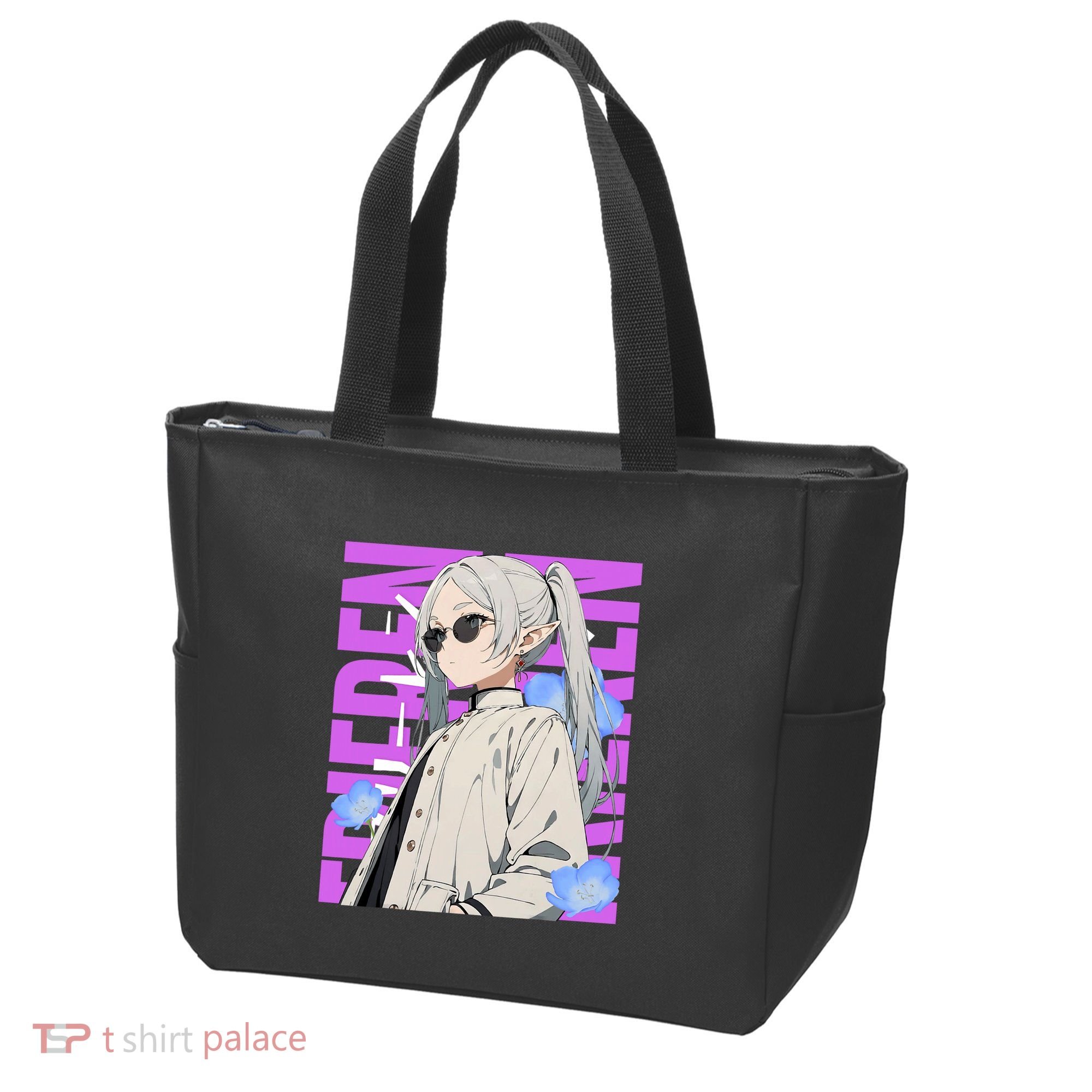 Cool Graphic Chill Day With Frieren Tote Bag