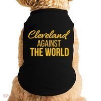 Cleveland Gift Cleveland Against The World Sweatshir Doggie Tank thumb 0