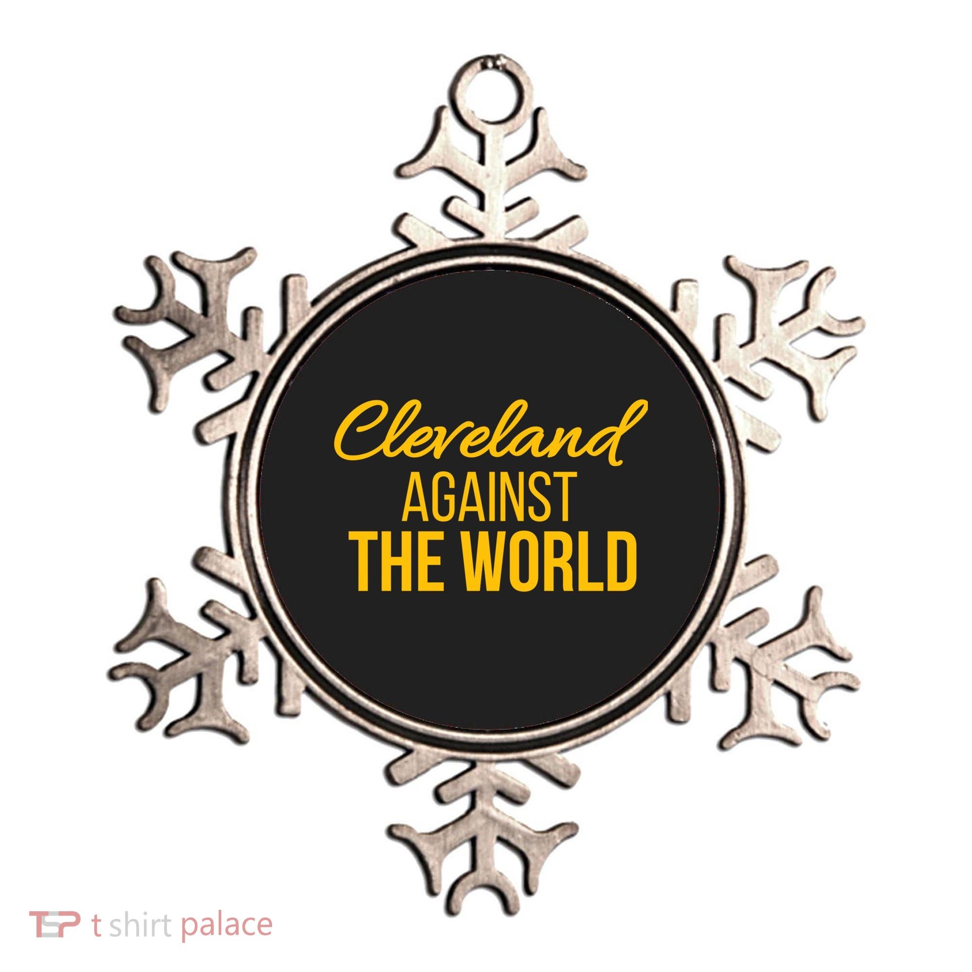 Cleveland Gift Cleveland Against The World Sweatshir Ornament