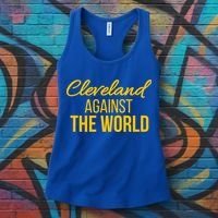 Cleveland Gift Cleveland Against The World Sweatshir Women's Tank Top thumb 3