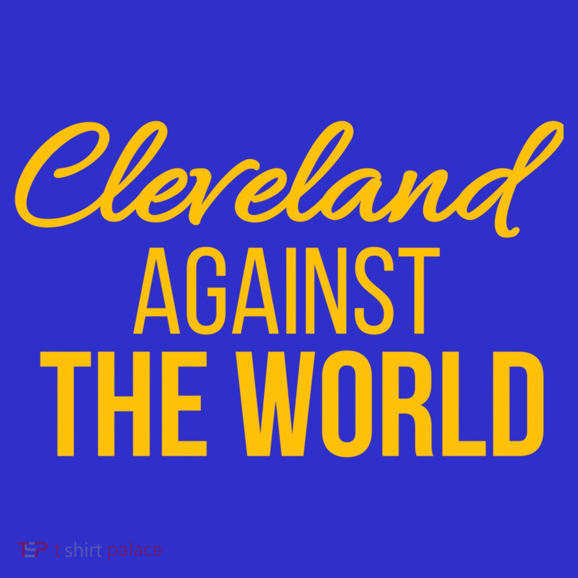 Cleveland Gift Cleveland Against The World Sweatshir Women's Tank Top