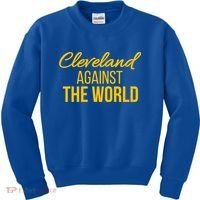 Cleveland Gift Cleveland Against The World Sweatshir Kids Sweatshirt thumb 0