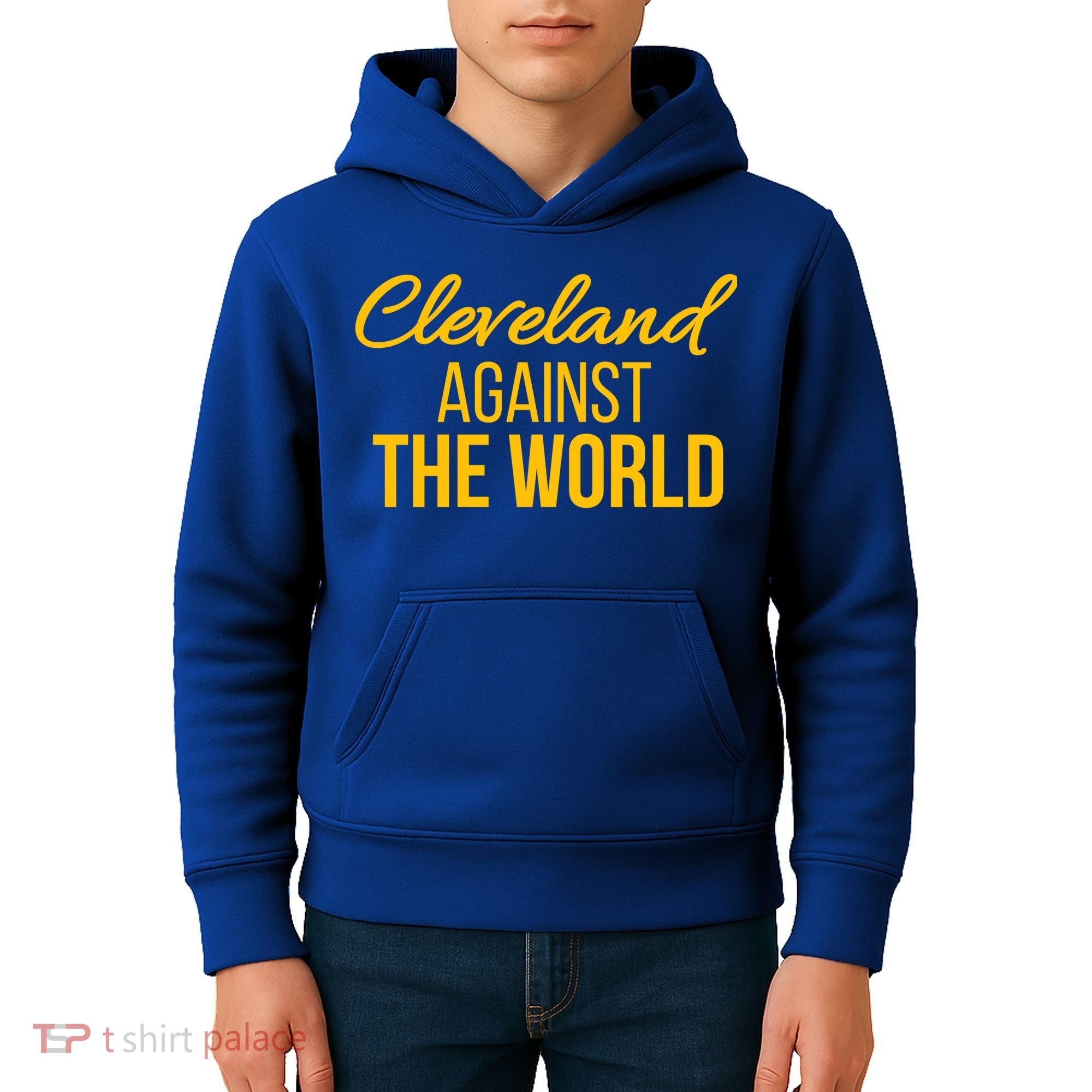 Cleveland Gift Cleveland Against The World Sweatshir Kids Hoodie