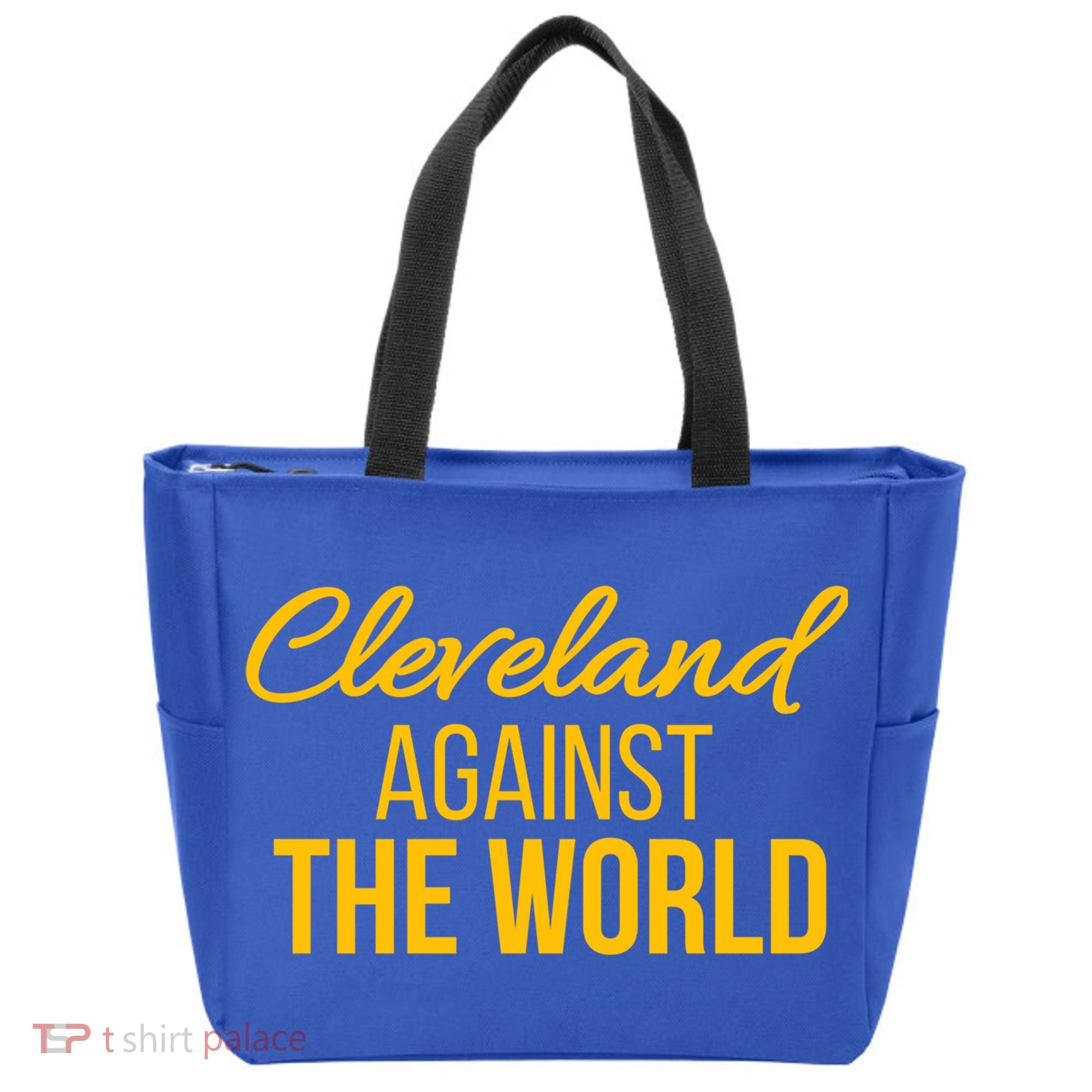Cleveland Gift Cleveland Against The World Sweatshir Tote Bag