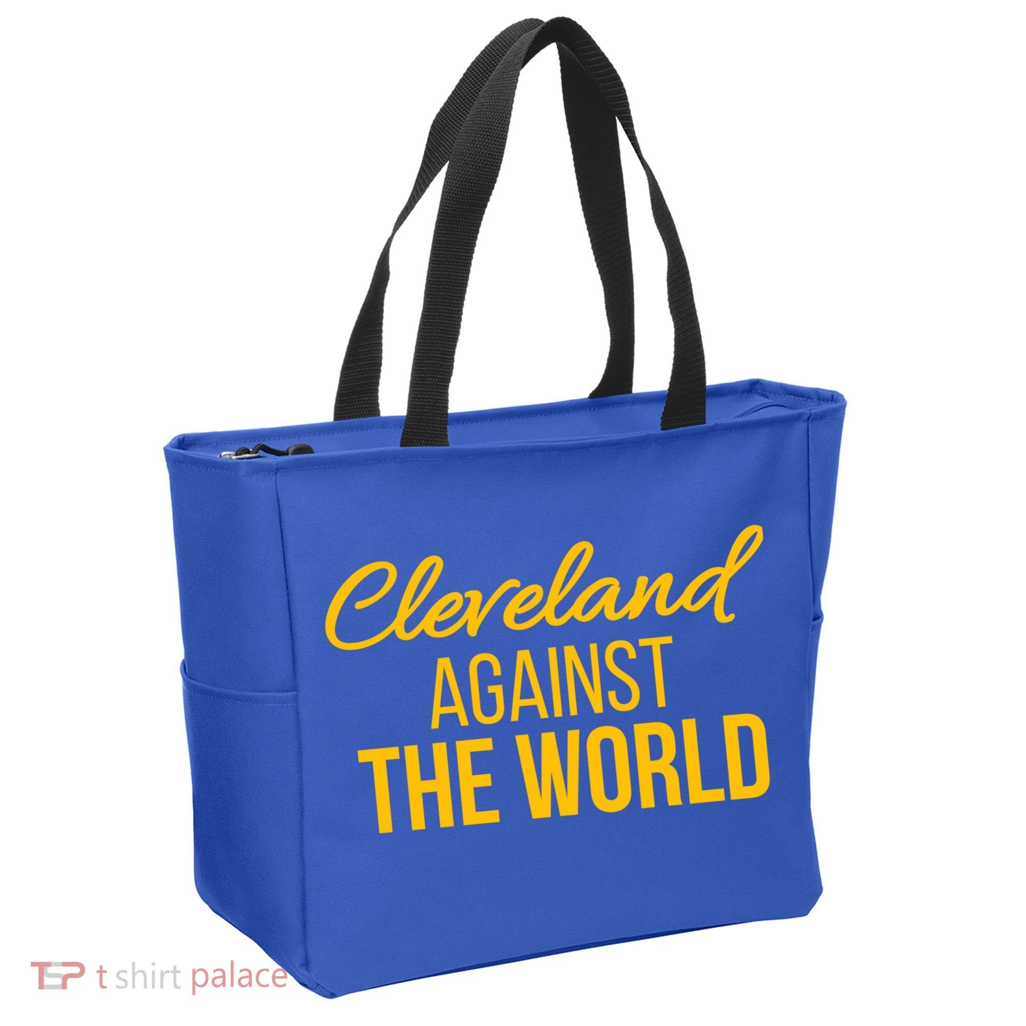 Cleveland Gift Cleveland Against The World Sweatshir Tote Bag