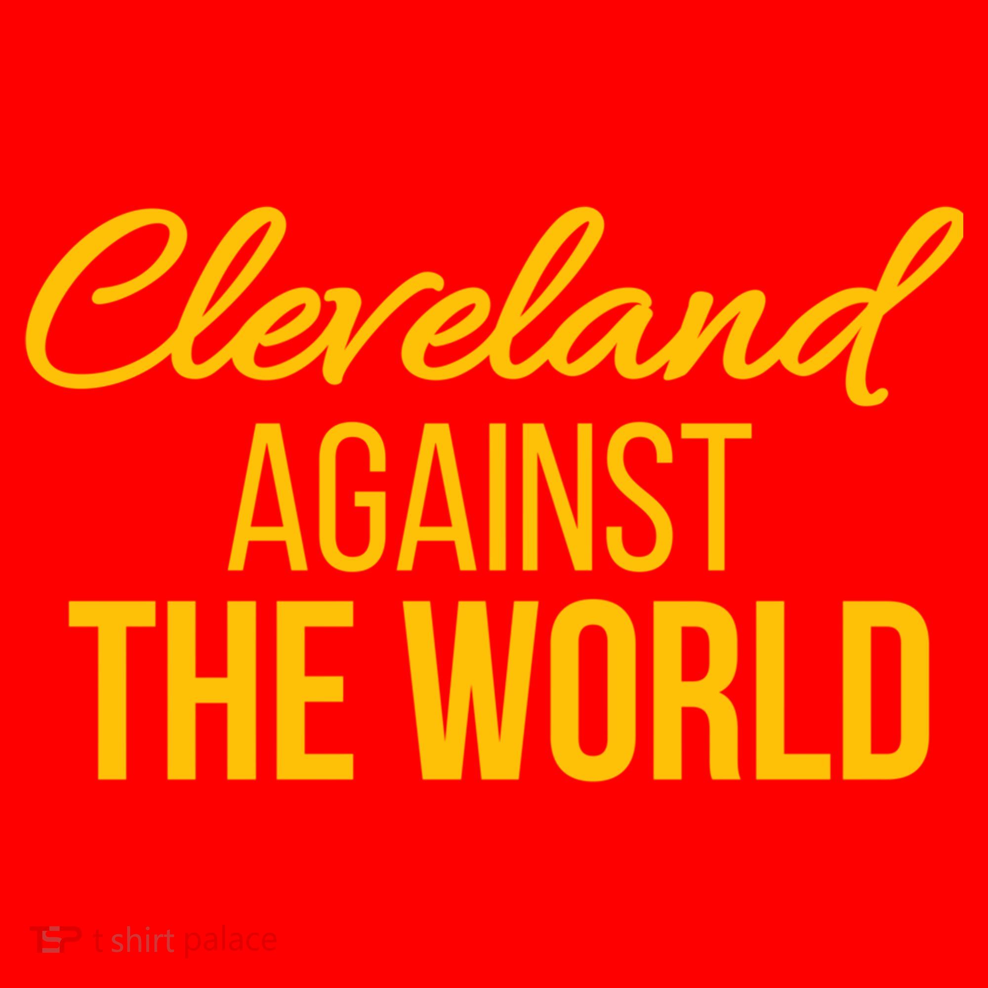 Cleveland Gift Cleveland Against The World Sweatshir Santa Hat