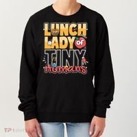Cute gift Cafeteria Worker Appreciation Back To School Lunch Lady  Women's Sweatshirt thumb 0