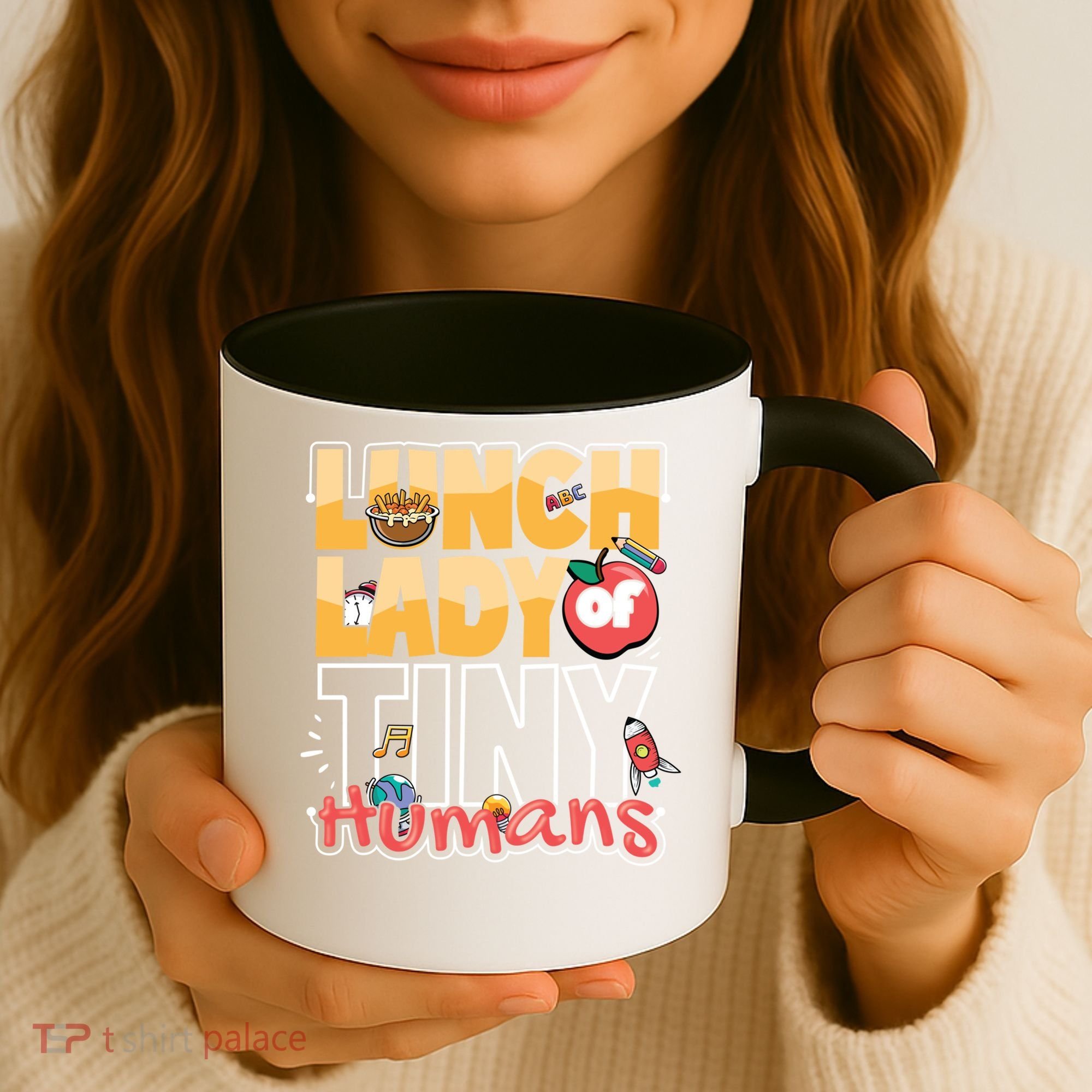 Cute gift Cafeteria Worker Appreciation Back To School Lunch Lady  Coffee Mug