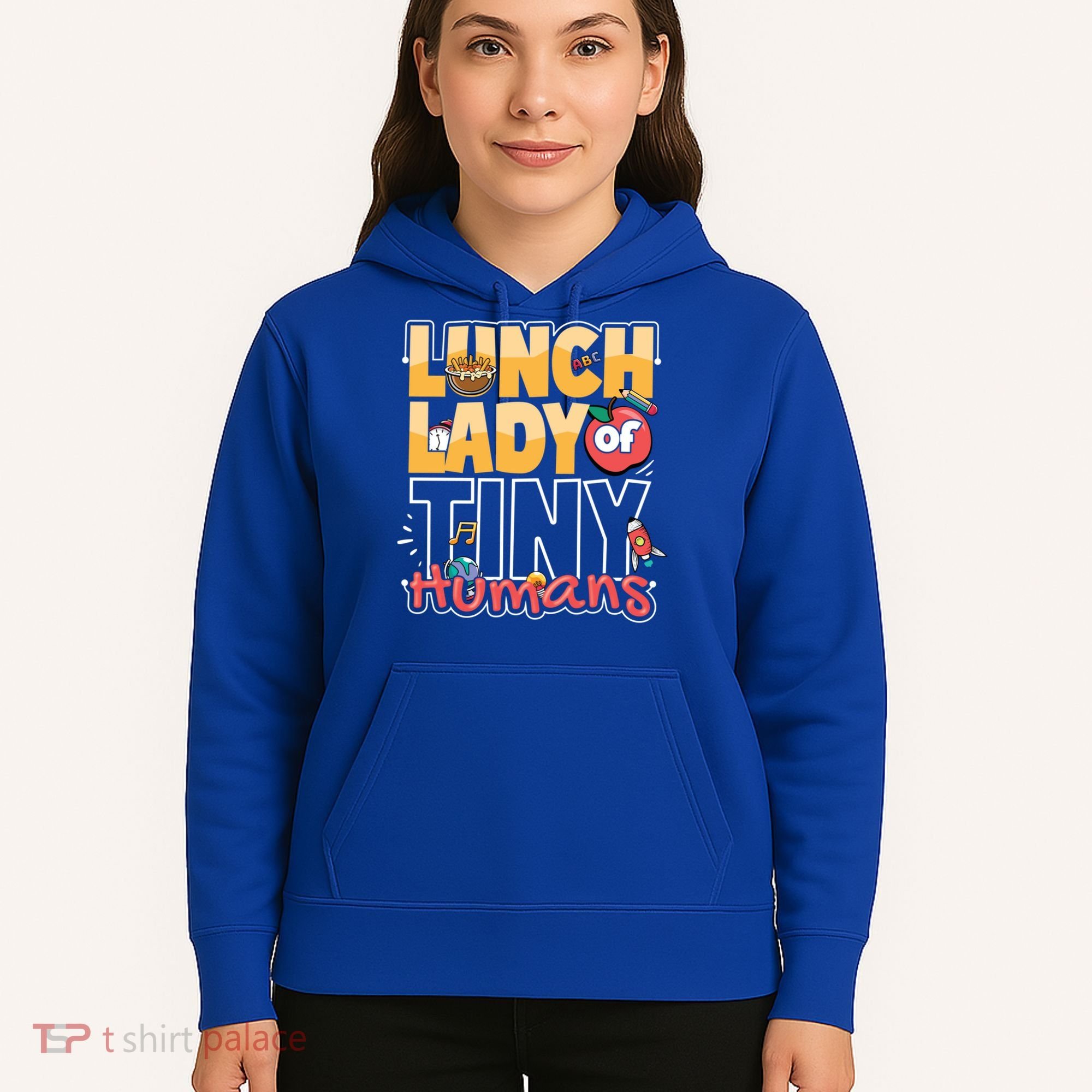 Cute gift Cafeteria Worker Appreciation Back To School Lunch Lady  Hoodie