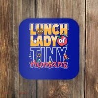 Cute gift Cafeteria Worker Appreciation Back To School Lunch Lady  Coaster thumb 0