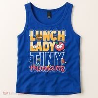 Cute gift Cafeteria Worker Appreciation Back To School Lunch Lady  Tank Top thumb 2