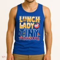 Cute gift Cafeteria Worker Appreciation Back To School Lunch Lady  Tank Top thumb 3