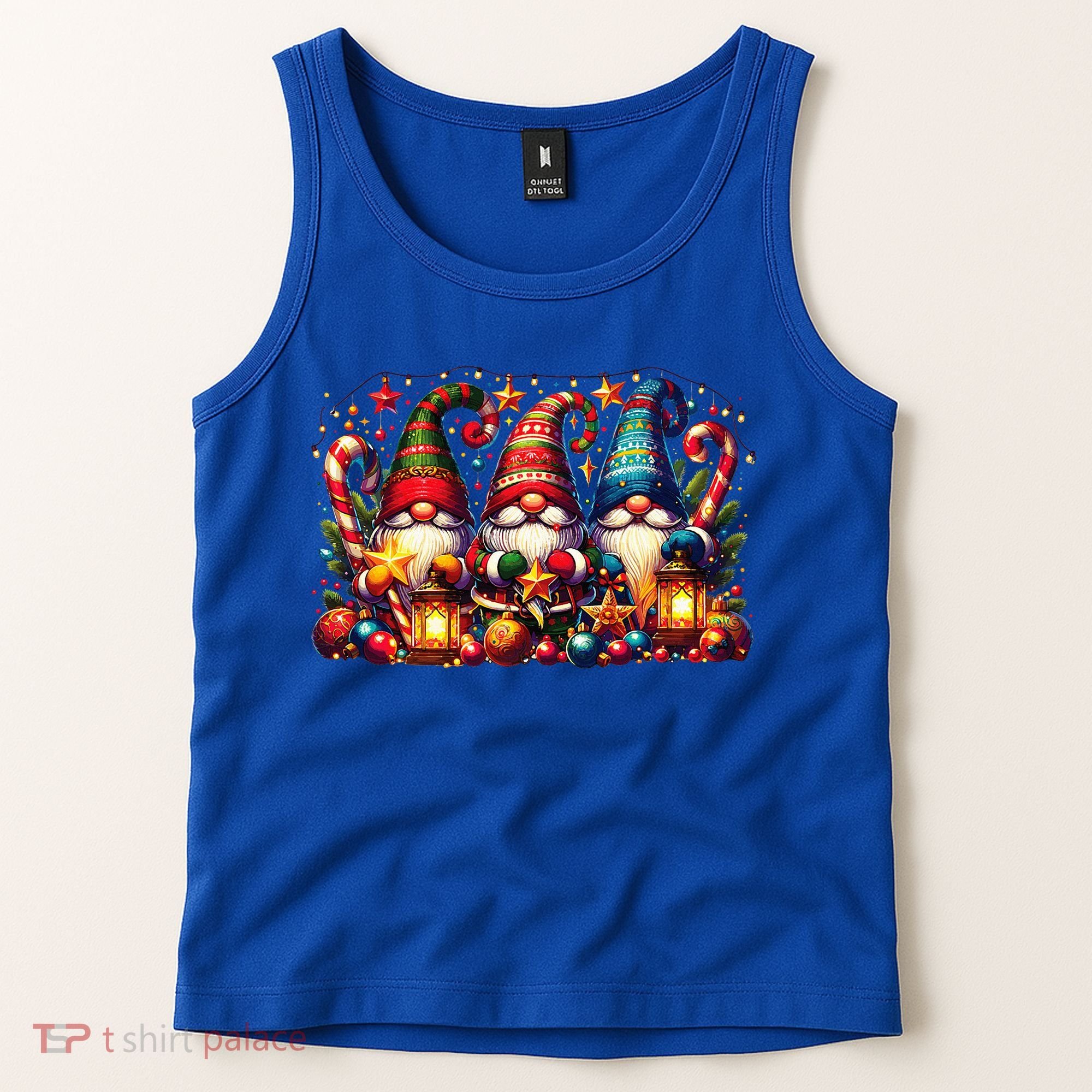Christmas Gnome Tank Top