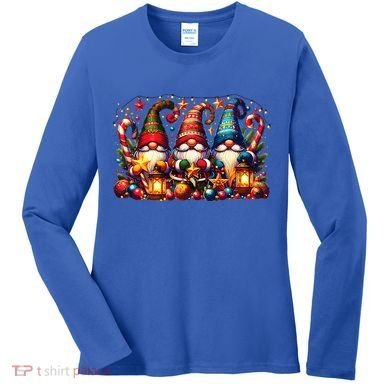 Christmas Gnome Women's Long Sleeve Shirt