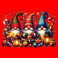 Christmas Gnome Santa Hat thumb 1
