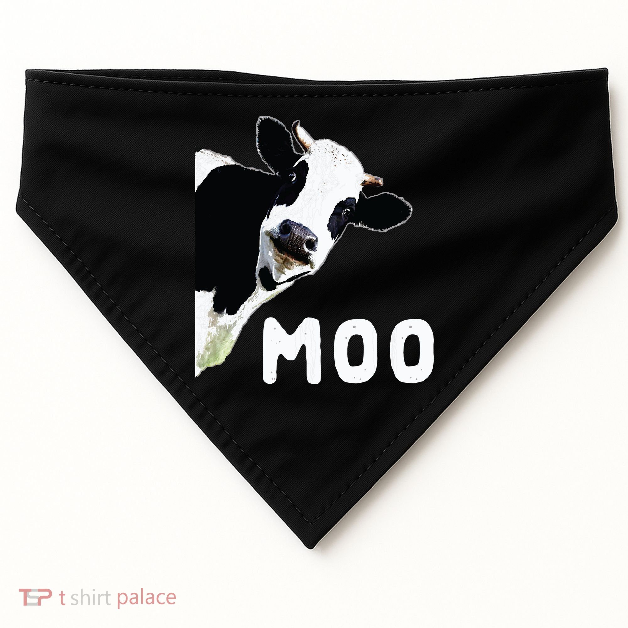 Cow Gift USA-Made Doggie Bandana